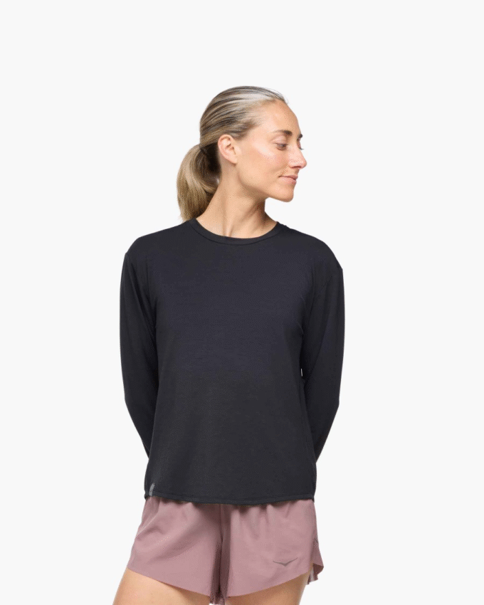 Camiseta HOKA Essential LS Camiseta HOKA Essential LS