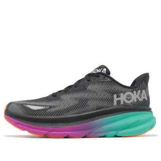Clifton 9 Gore-Tex ‘Negro Eléctrico Aqua’
