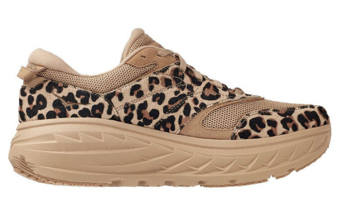HOKA x Engineered Garments Bondi L ‘Leopardo’