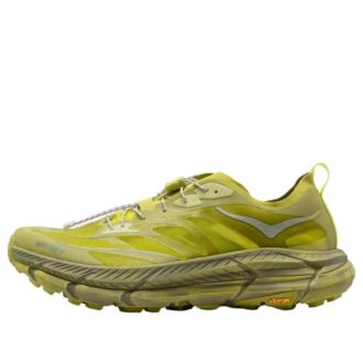 HOKA x Satisfy Mafate Speed  4 Lite ‘Sulfur’
