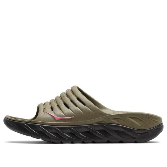 Sandalias HOKA x Bodega Ora Recovery ‘Martini Olive Jet Black’