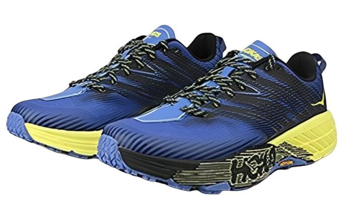 Speedgoat 4 ‘Azul Amarillo’