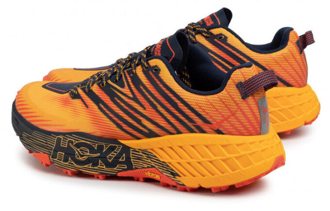 Speedgoat 4 ‘Gold Fusion Black Iris’