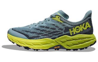 Speedgoat 5 ‘Stone Blue Citron’