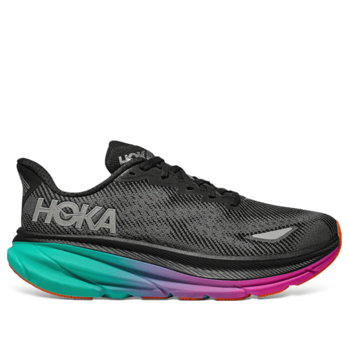 (WMNS) Clifton 9 GTX ‘Negro Eléctrico Aqua’