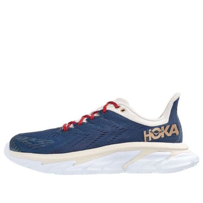 (WMNS) Clifton Edge ‘Blanco Vintage Azul Marino’